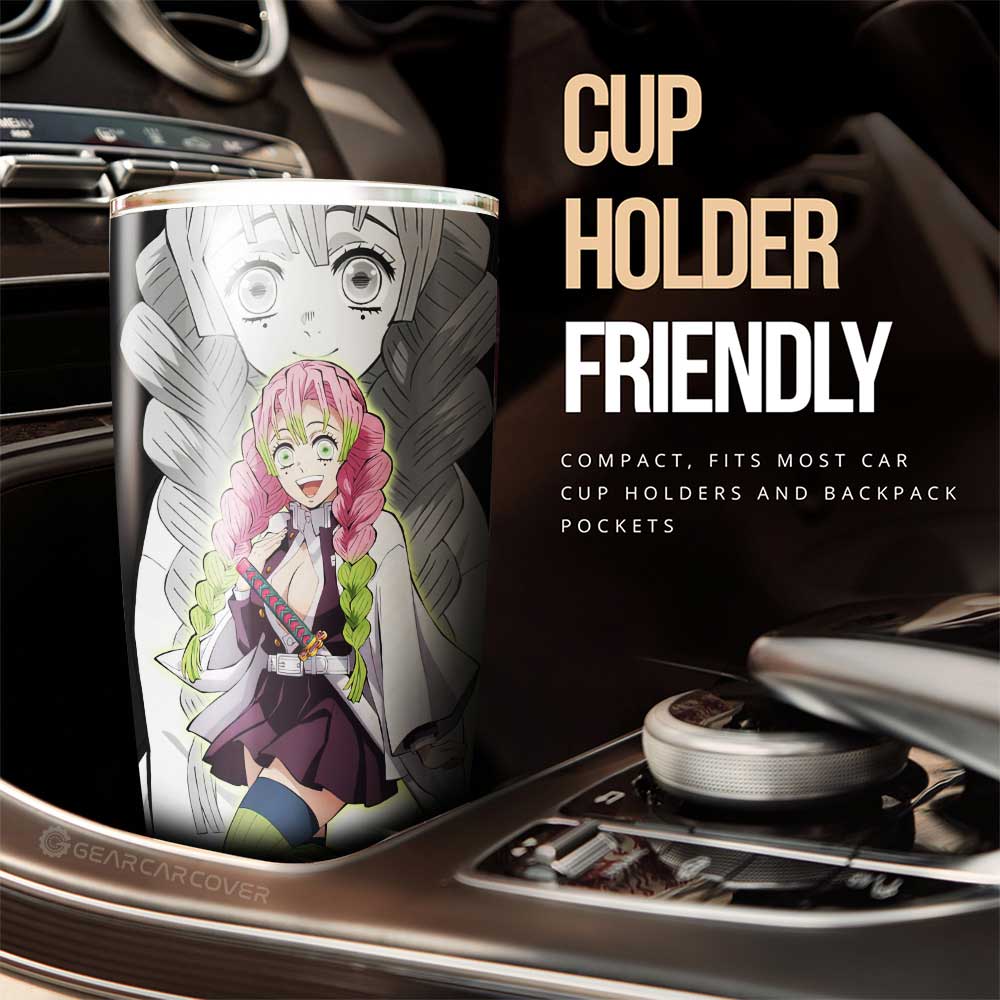 Mitsuri Kanroji Tumbler Cup Custom Car Accessories - Gearcarcover - 3