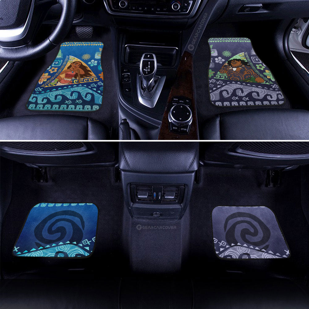 Moana and Maui Car Floor Mats Collection - Gearcarcover - 2