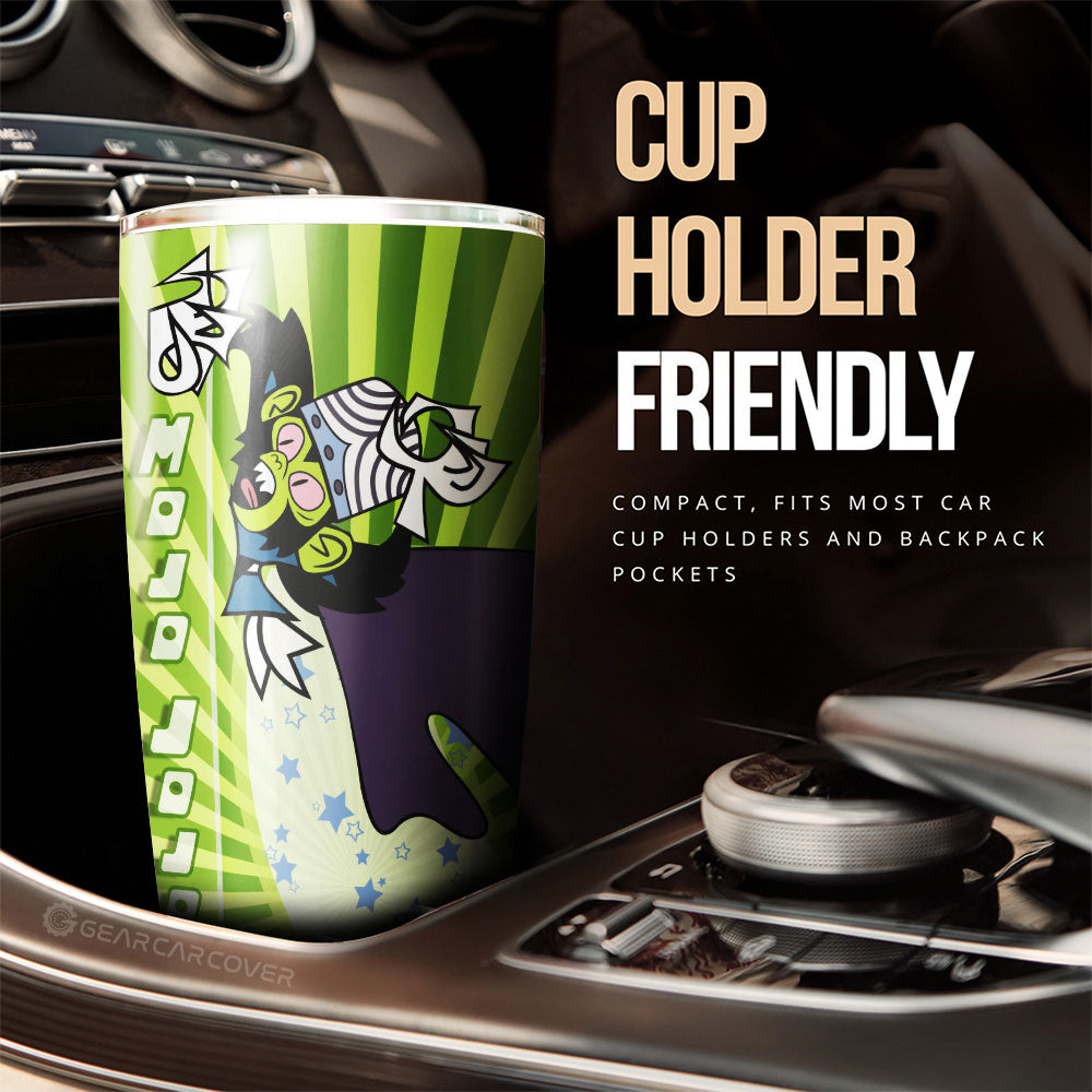 Mojo Jojo The Powerpuff Girls Tumbler Cup Custom Car Accessories - Gearcarcover - 3