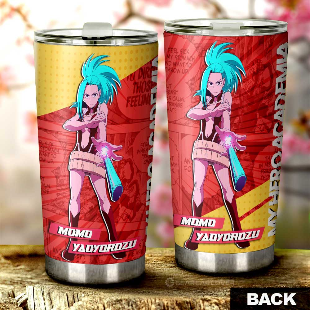 Momo Yaoyorozu Tumbler Cup Custom Car Interior Accessories - Gearcarcover - 2