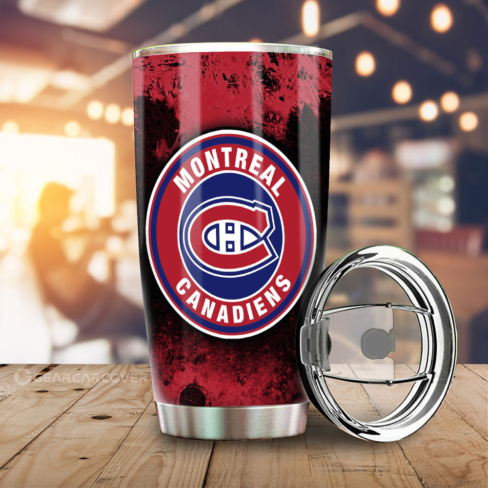 Montreal Canadiens Tumbler Cup Custom Car Accessories - Gearcarcover - 2