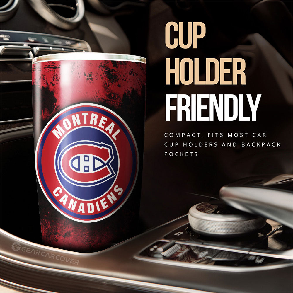 Montreal Canadiens Tumbler Cup Custom Car Accessories - Gearcarcover - 3