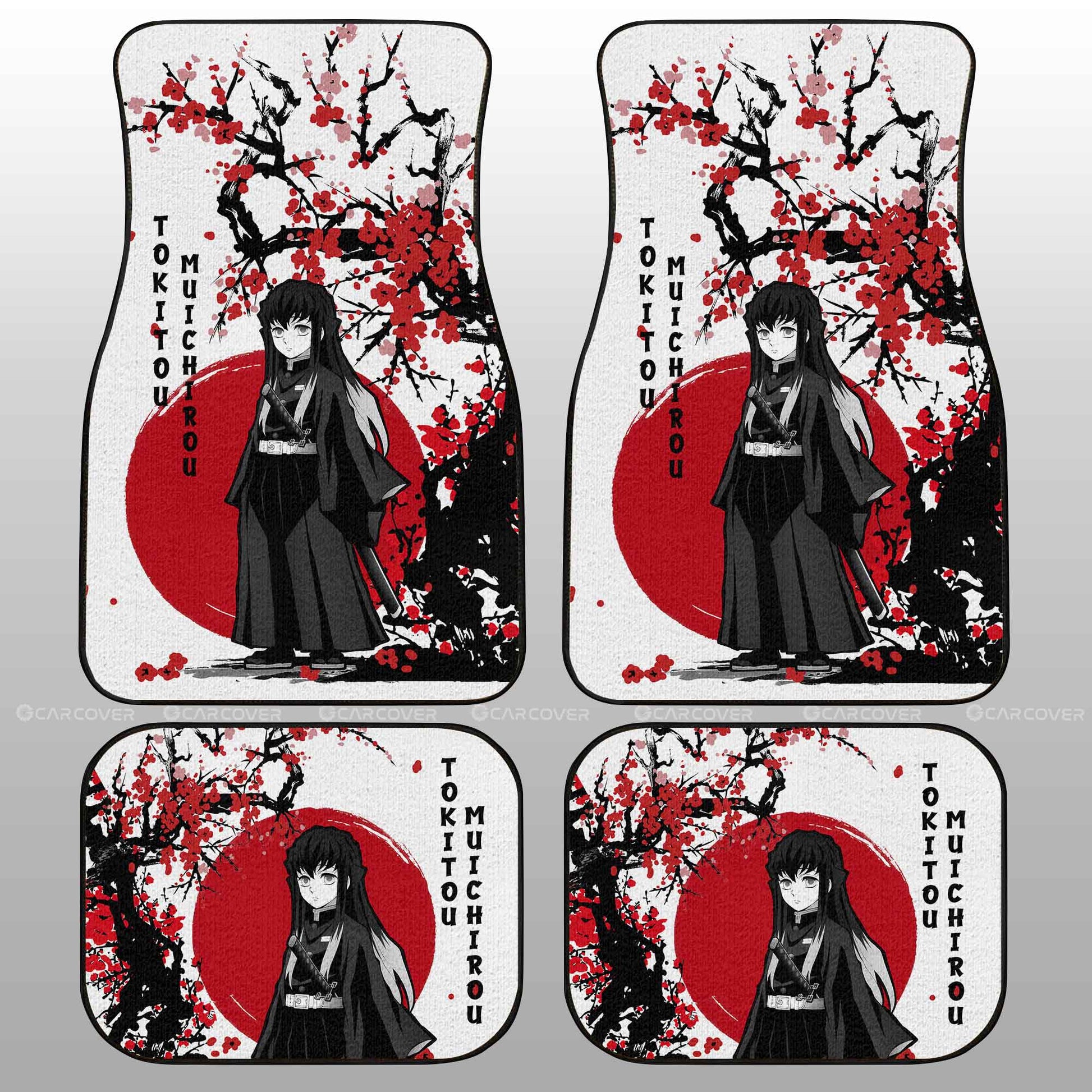 Muichiro Car Floor Mats Custom Japan Style Car Interior Accessories - Gearcarcover - 2