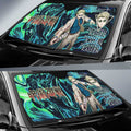 Nanami Kento Car Sunshade Custom Jujutsu Kaisen Anime Car Accessories - Gearcarcover - 3