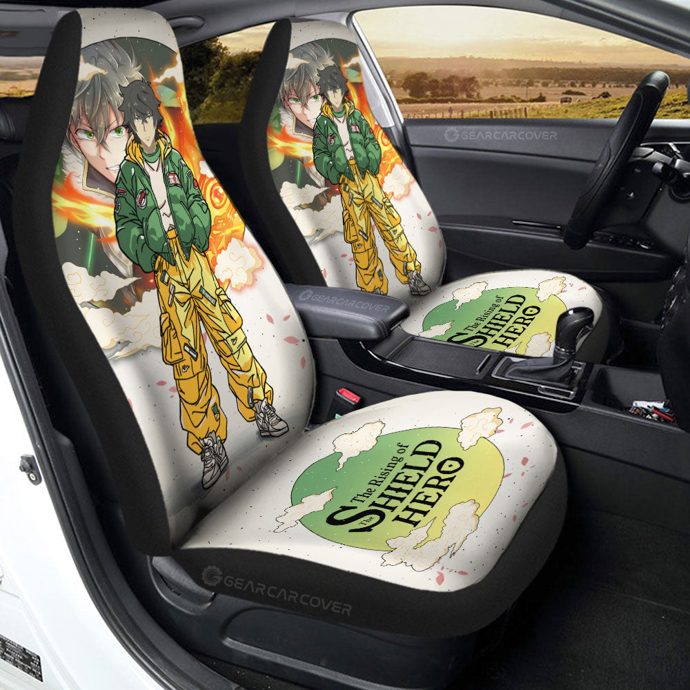Naofumi Iwatani Car Seat Covers Anime Collection - Gearcarcover - 2