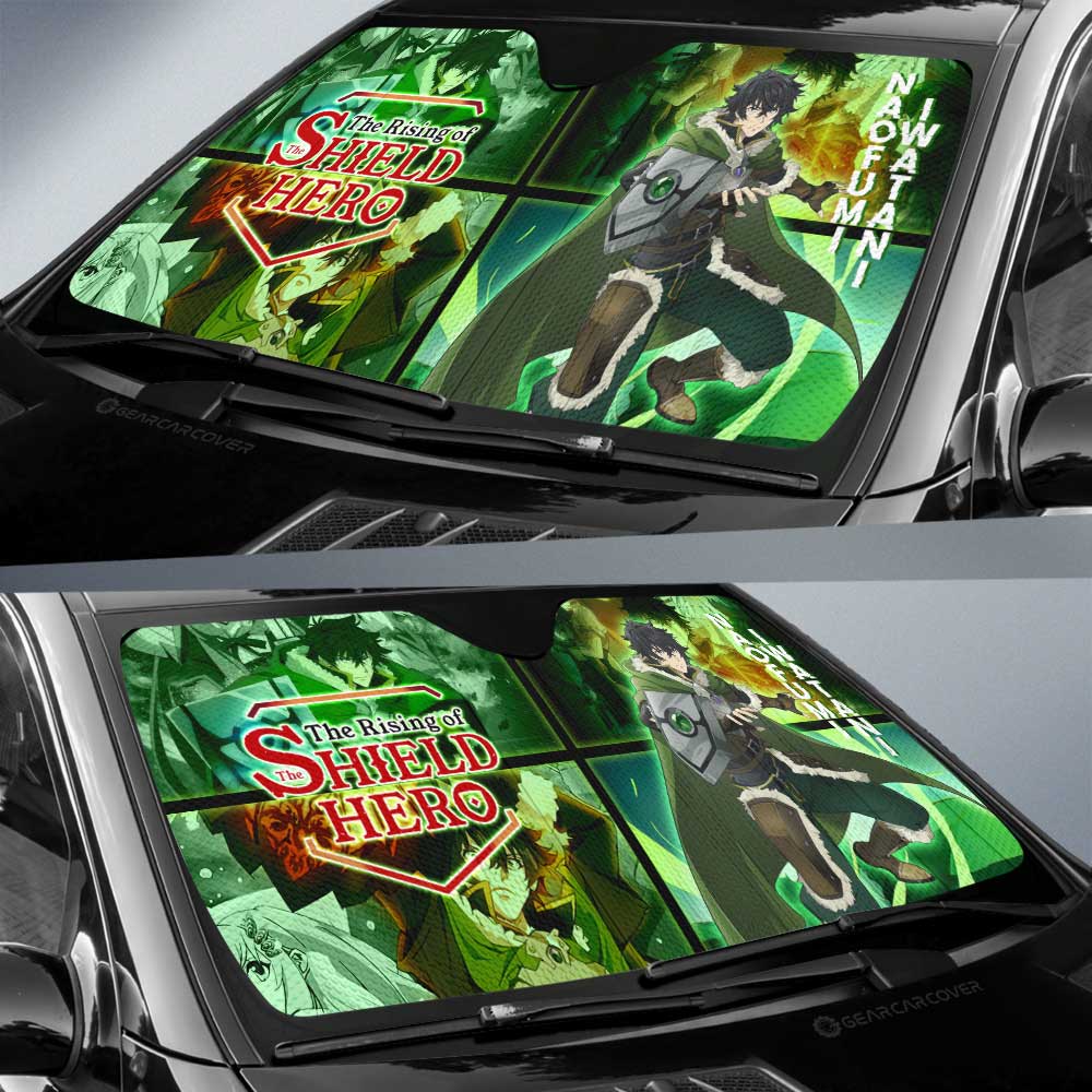 Naofumi Iwatani Car Sunshade Custom The Rising Of The Shield Hero Car Accessories - Gearcarcover - 3