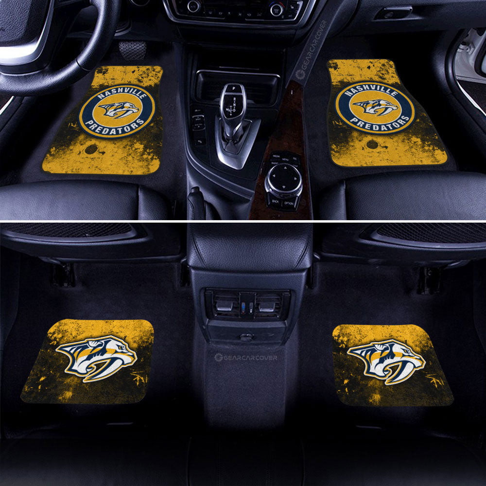 Nashville Predators Car Floor Mats Custom Car Accessories - Gearcarcover - 2