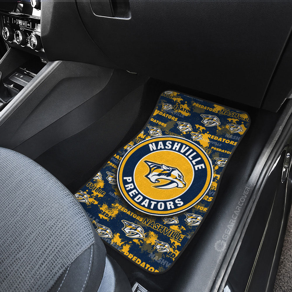Nashville Predators Car Floor Mats Custom Car Accessories - Gearcarcover - 3