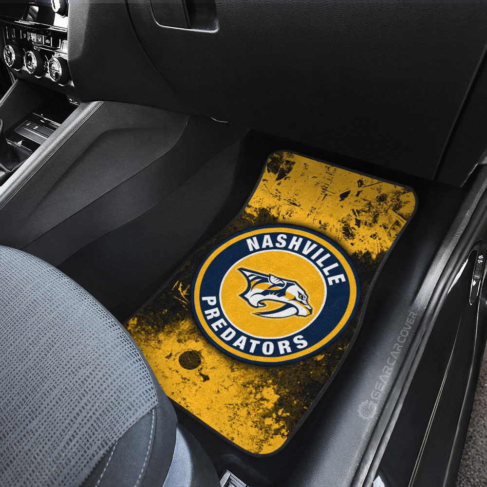 Nashville Predators Car Floor Mats Custom Car Accessories - Gearcarcover - 3