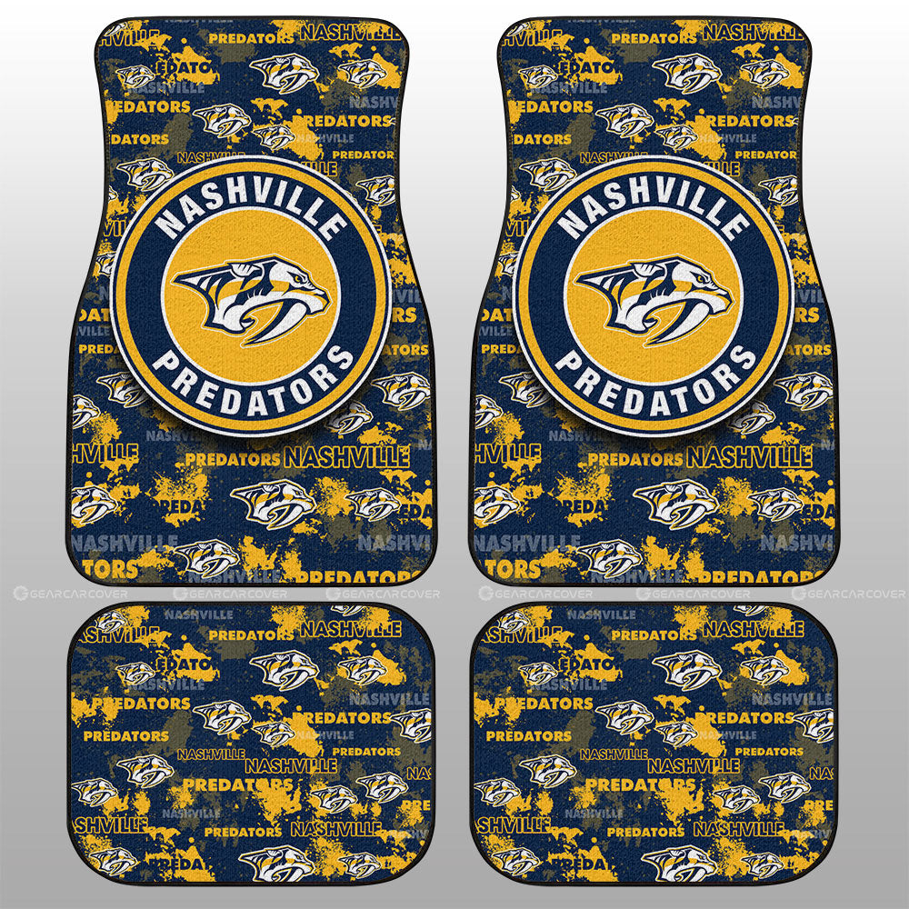 Nashville Predators Car Floor Mats Custom Car Accessories - Gearcarcover - 1