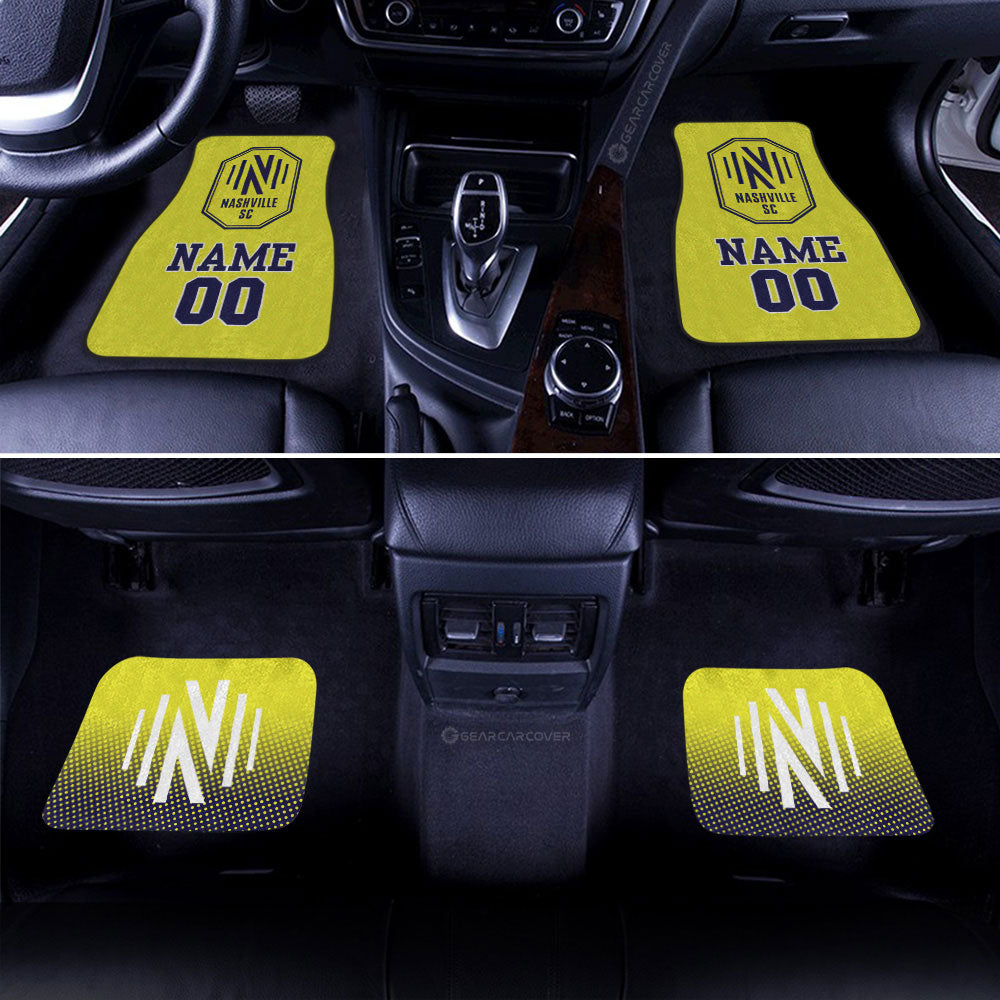 Nashville SC Car Floor Mats Sporty Team Collection - Gearcarcover - 2