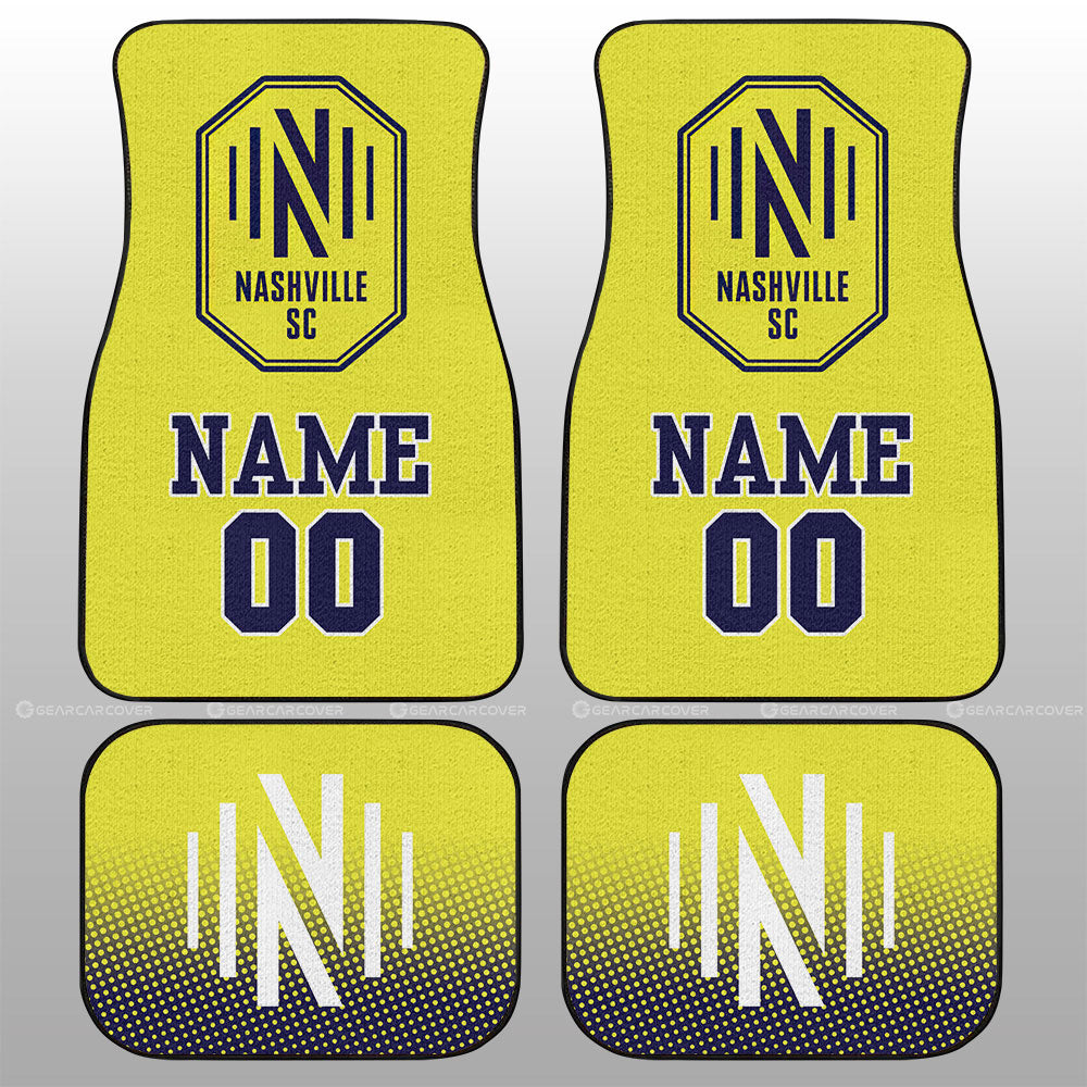Nashville SC Car Floor Mats Sporty Team Collection - Gearcarcover - 1