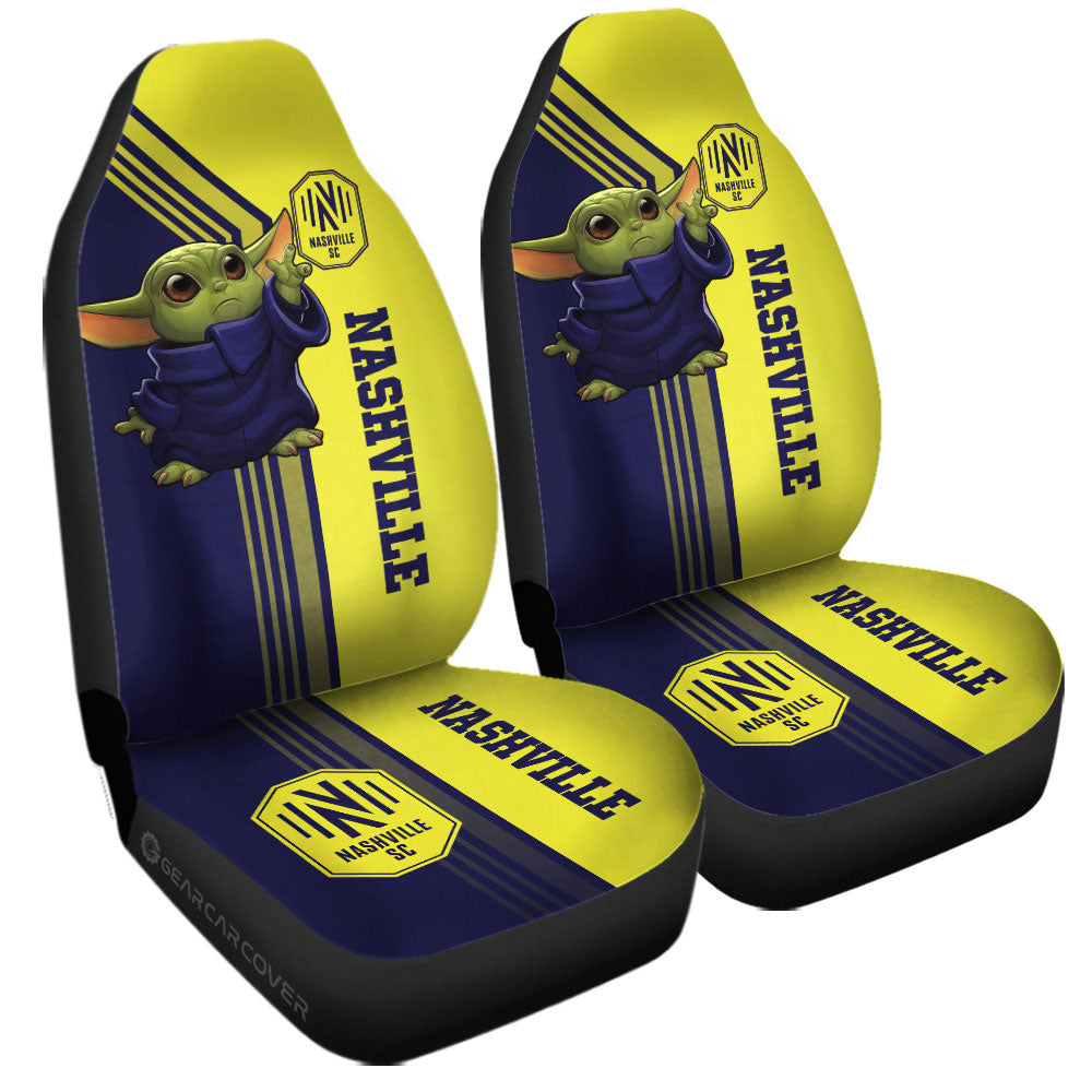 Nashville SC Car Seat Covers Baby Yoda Car Accessories - Gearcarcover - 3