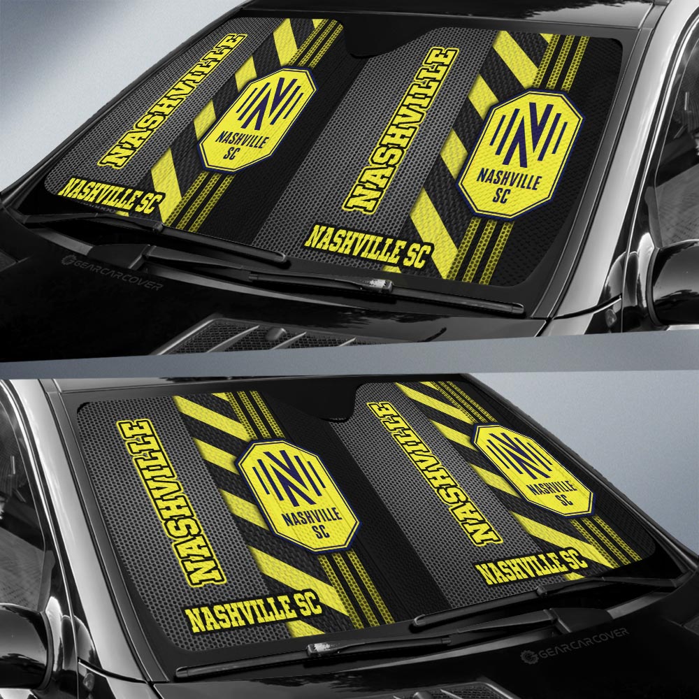 Nashville SC Car Sunshade Custom Car Accessories - Gearcarcover - 2