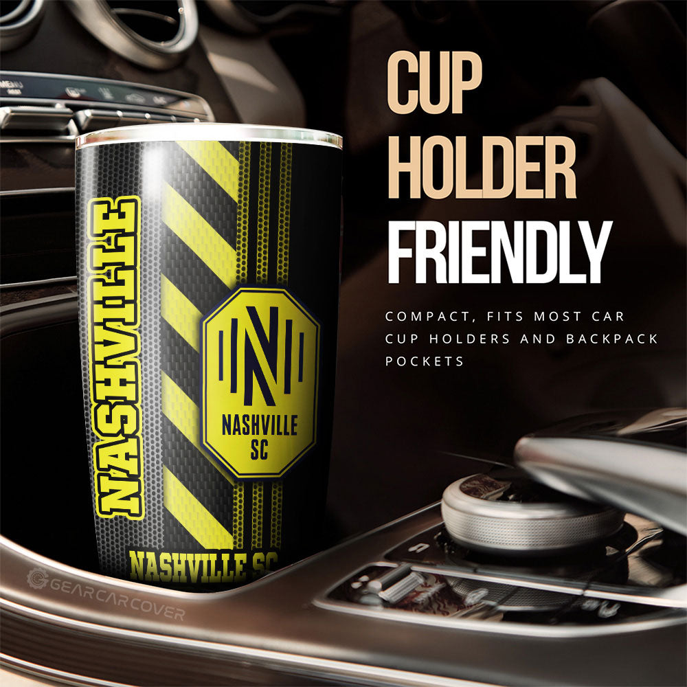 Nashville SC Tumbler Cup Custom Car Accessories - Gearcarcover - 3