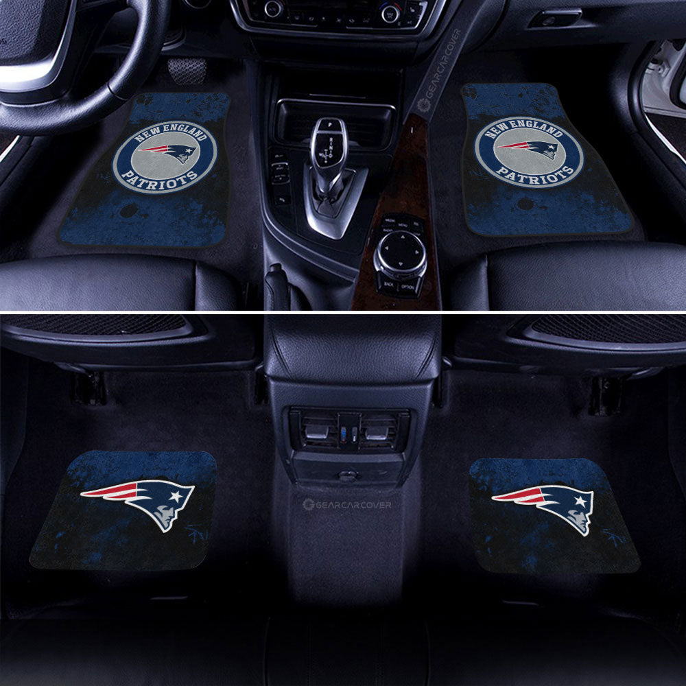 New England Patriots Car Floor Mats Custom Car Accessories - Gearcarcover - 2