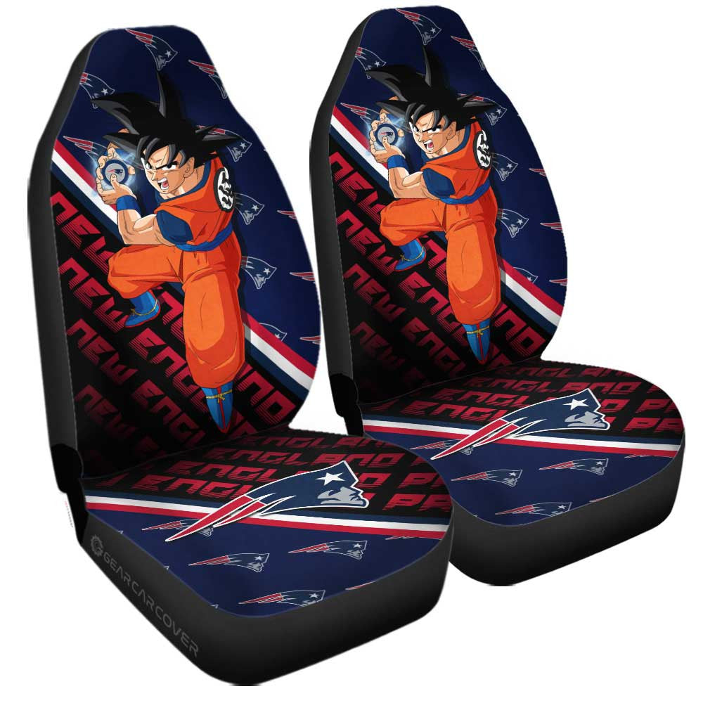 New England Patriots Car Seat Covers Goku Car Accessories For Fans - Gearcarcover - 3