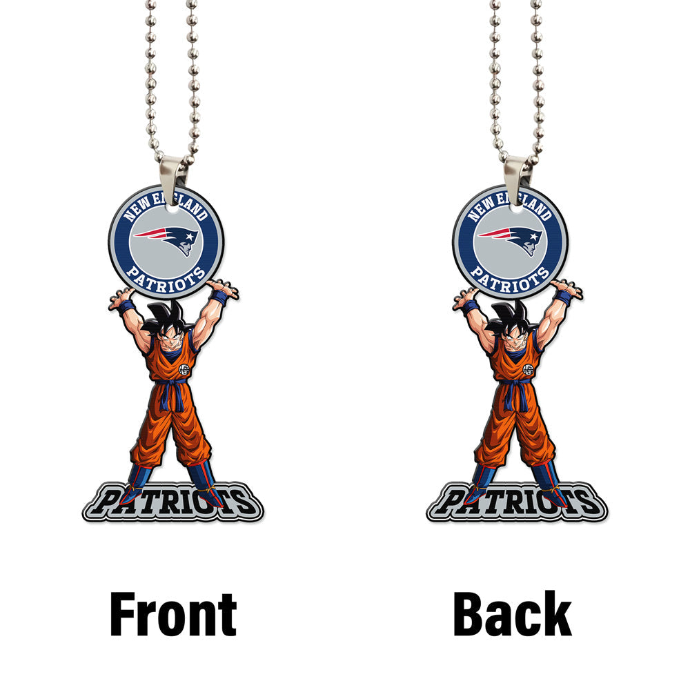 New England Patriots Ornament Goku Car Accessories - Gearcarcover - 4