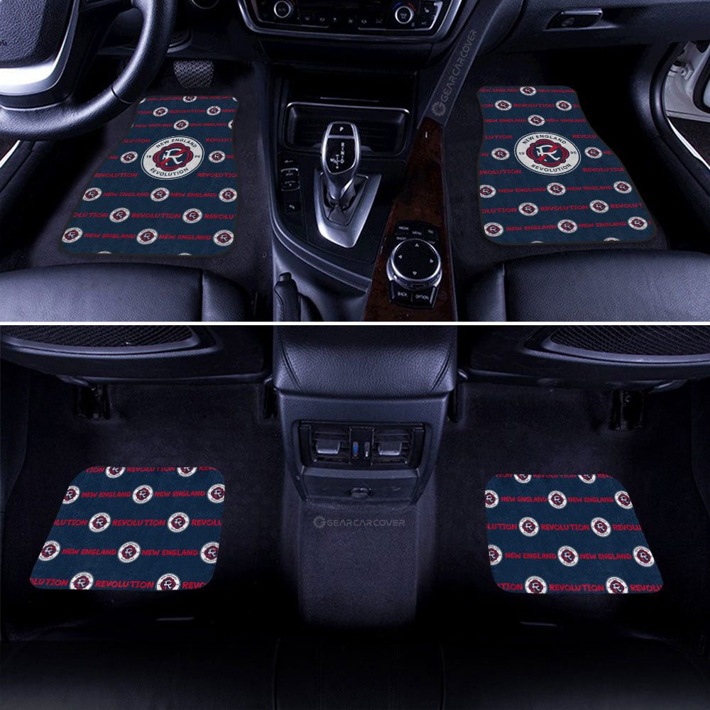 New England Revolution Car Floor Mats Sporty Team Collection - Gearcarcover - 2