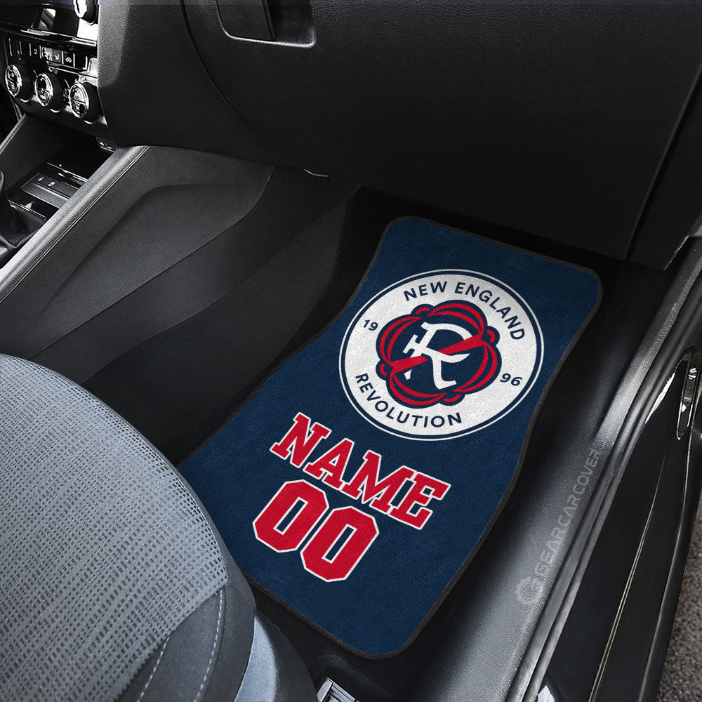 New England Revolution Car Floor Mats Sporty Team Collection - Gearcarcover - 3