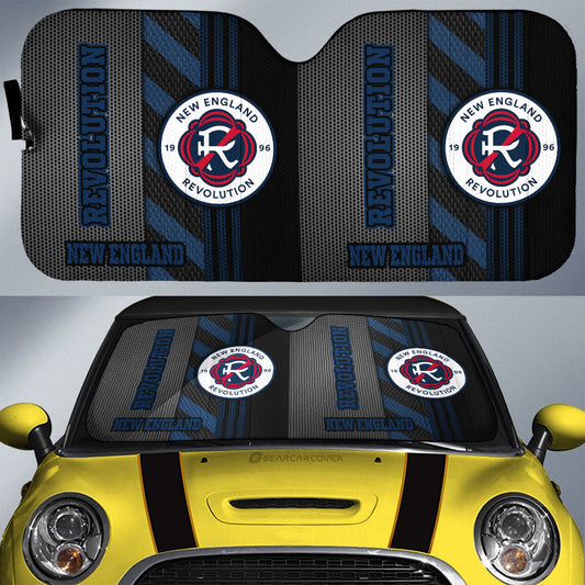 New England Revolution Car Sunshade Custom Car Accessories - Gearcarcover - 1