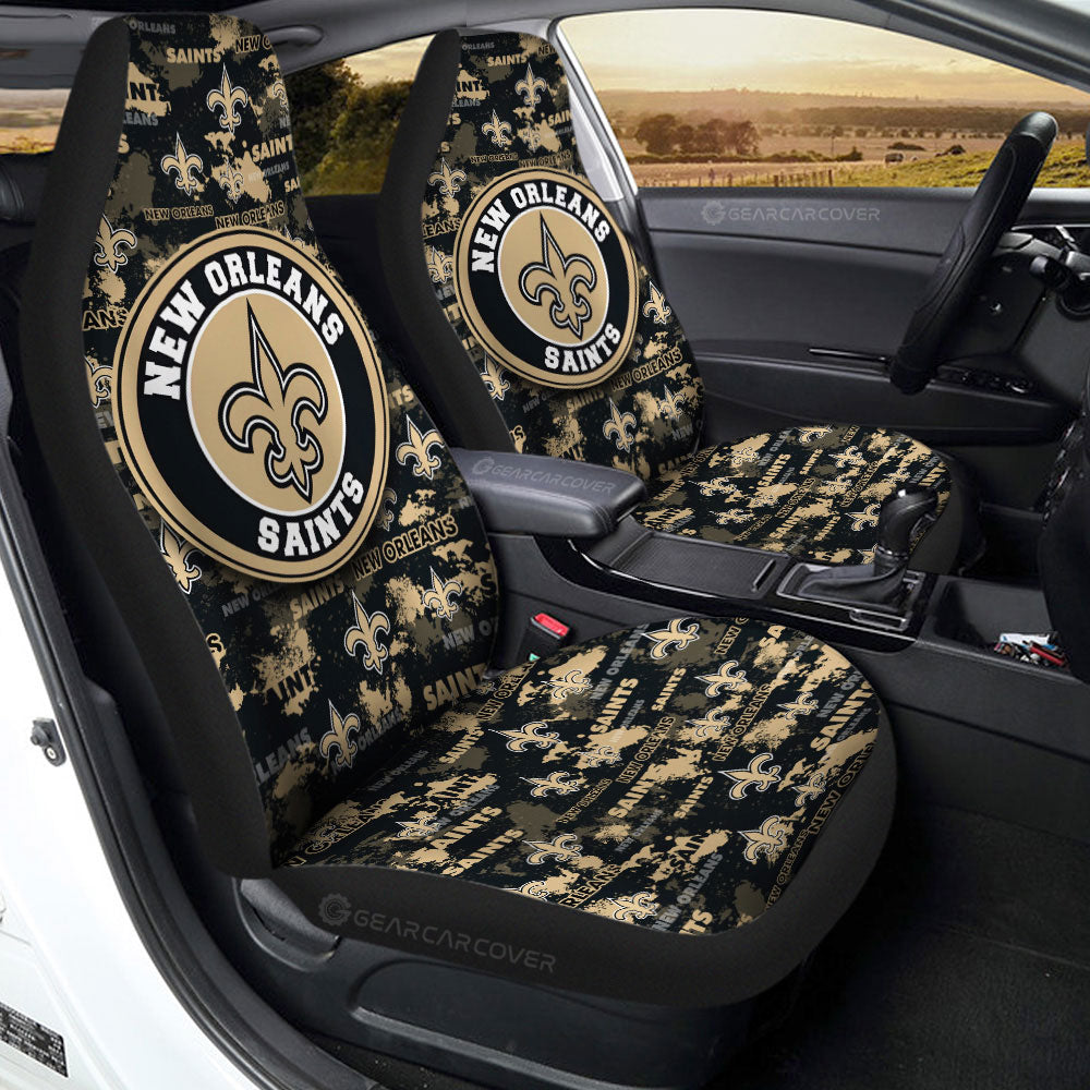 New Orleans Saints Car Seat Covers Custom Car Accessories - Gearcarcover - 2