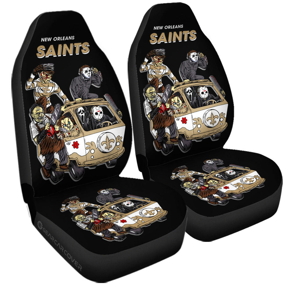 New Orleans Saints Car Seat Covers Custom Car Accessories - Gearcarcover - 3