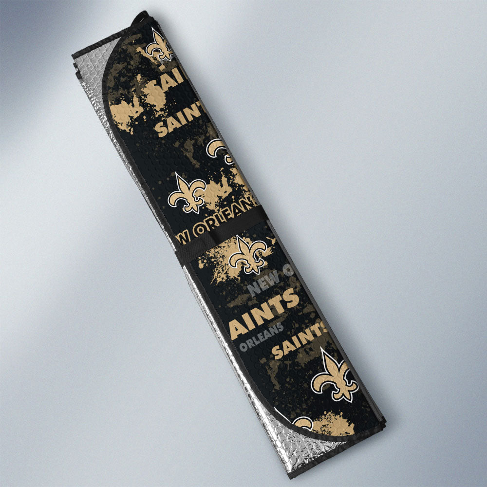 New Orleans Saints Car Sunshade Custom Car Accessories - Gearcarcover - 3
