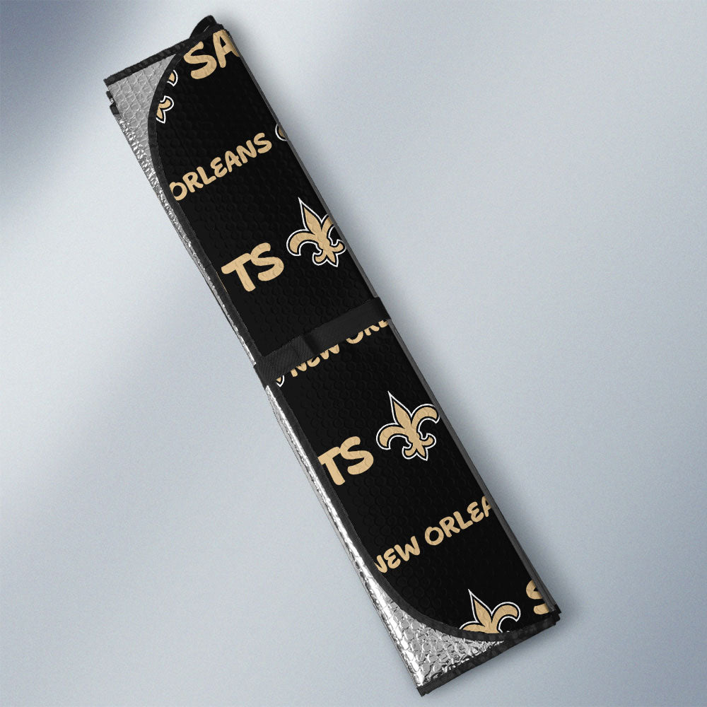 New Orleans Saints Car Sunshade Sporty Team Collection - Gearcarcover - 3