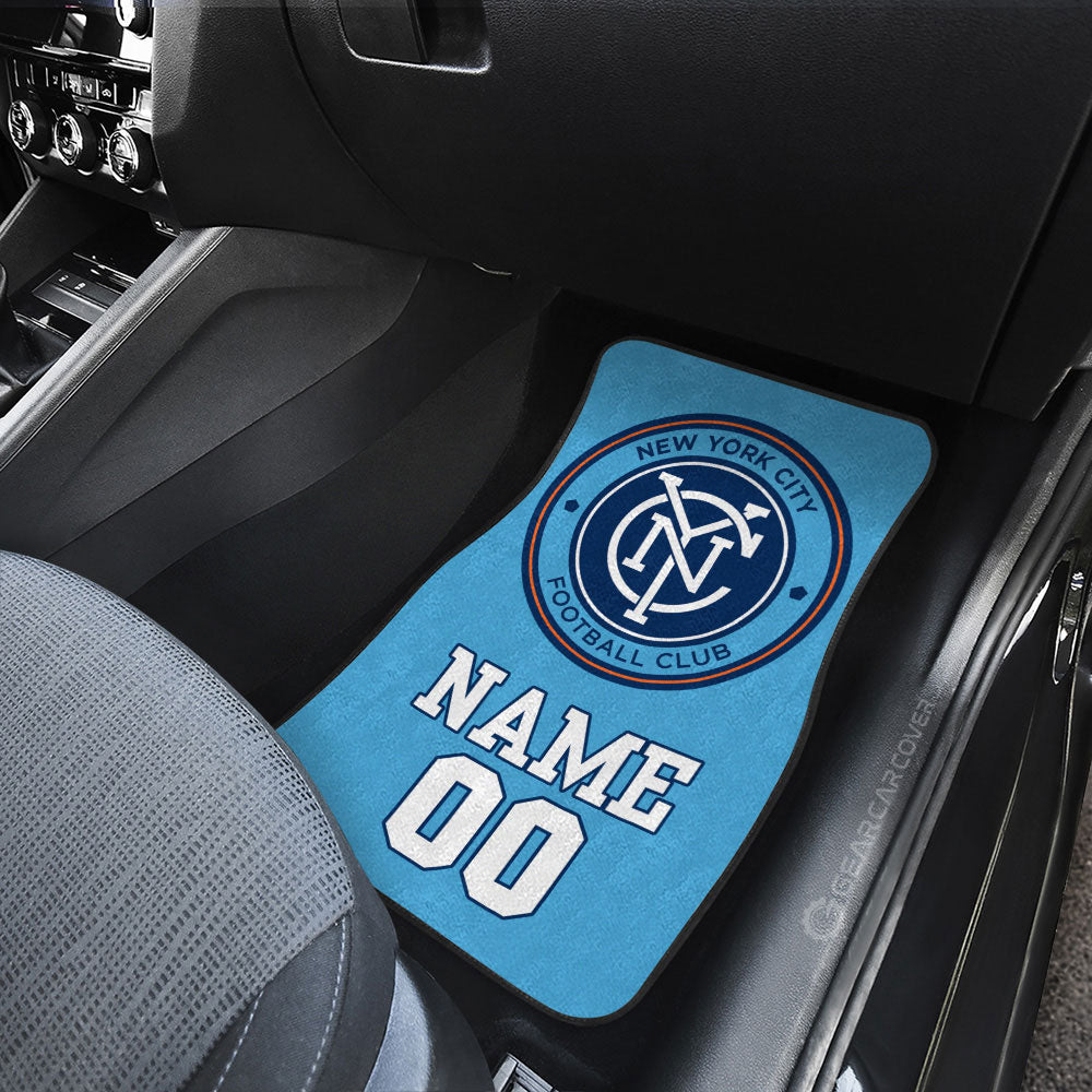 New York City FC Car Floor Mats Sporty Team Collection - Gearcarcover - 3