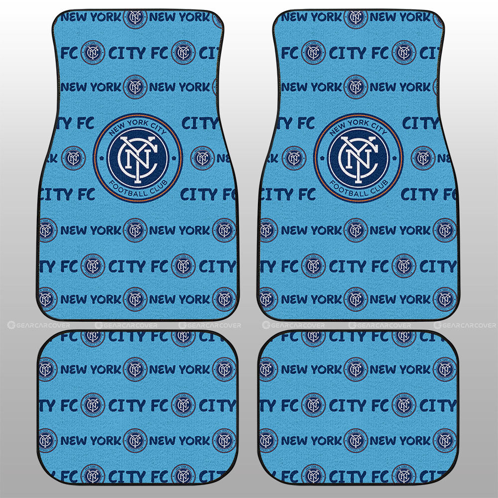 New York City FC Car Floor Mats Sporty Team Collection - Gearcarcover - 1