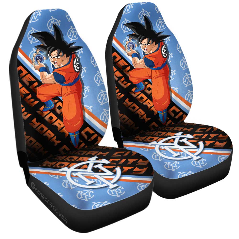 New York City FC Car Seat Covers Goku Car Accessories For Fans - Gearcarcover - 3