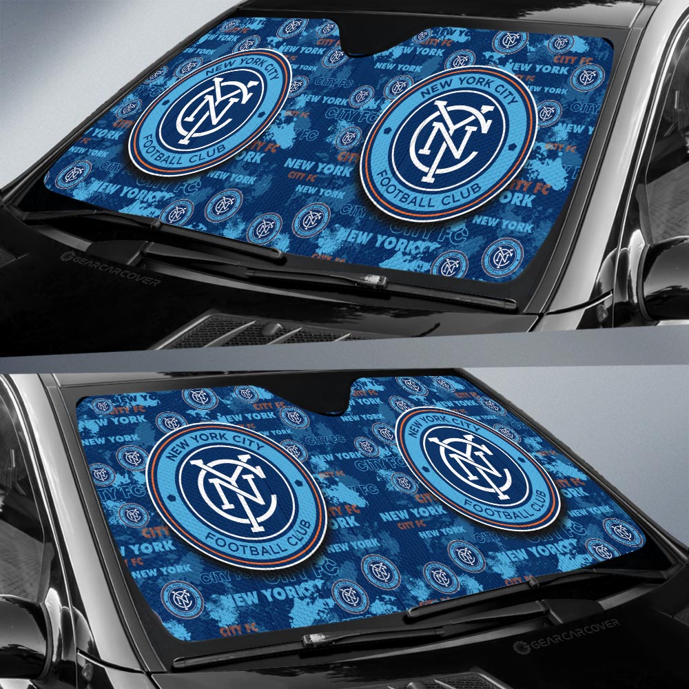 New York City FC Car Sunshade Custom Car Accessories - Gearcarcover - 2