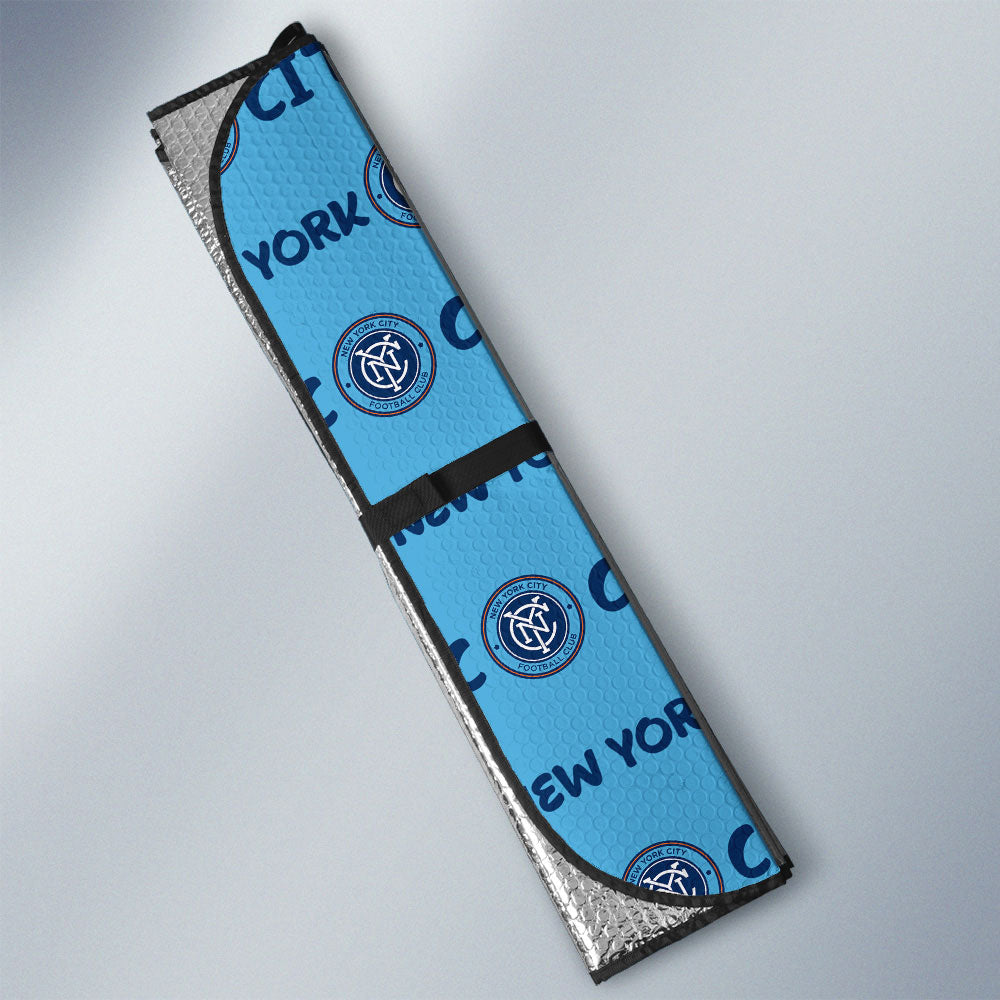 New York City FC Car Sunshade Sporty Team Collection - Gearcarcover - 3