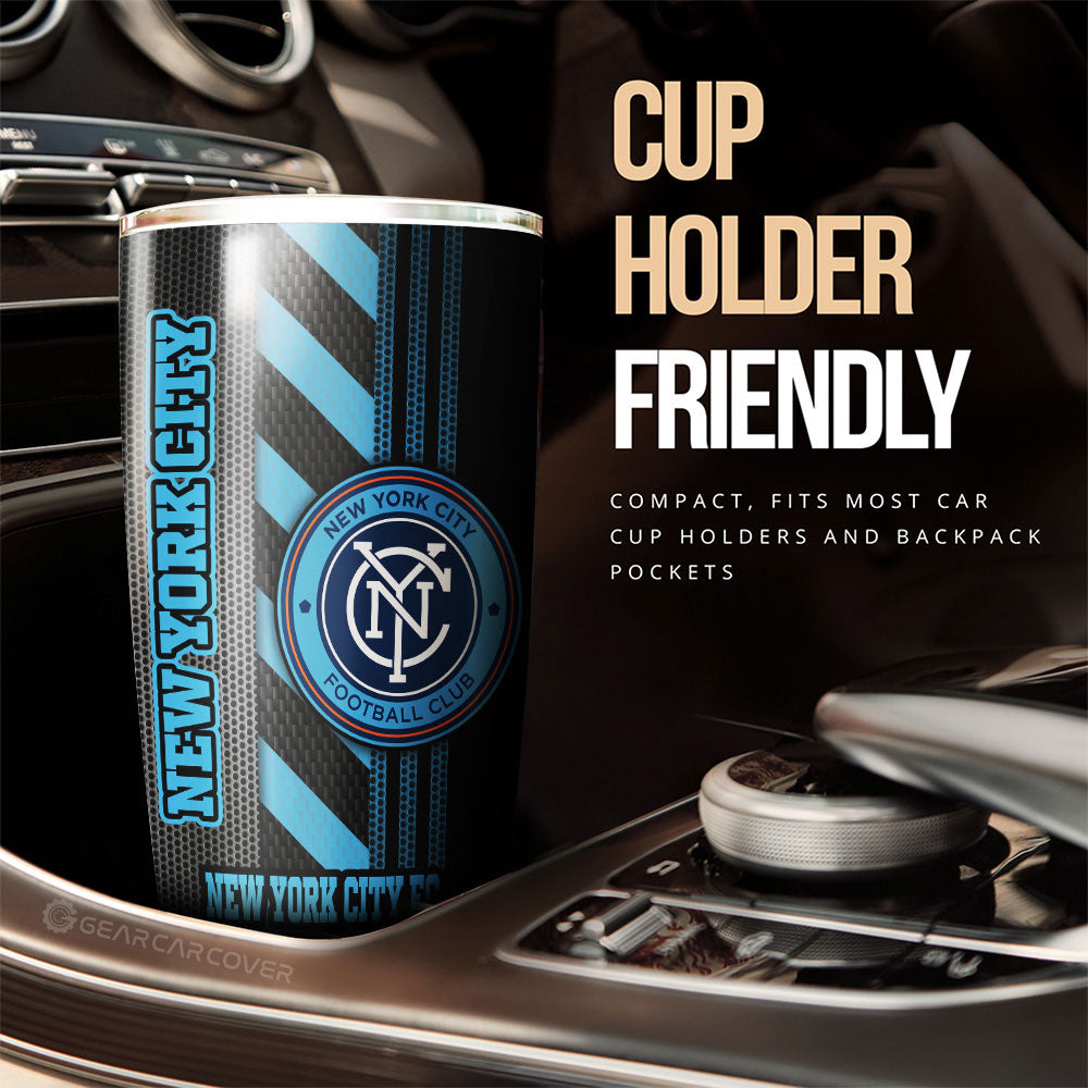 New York City FC Tumbler Cup Custom Car Accessories - Gearcarcover - 3