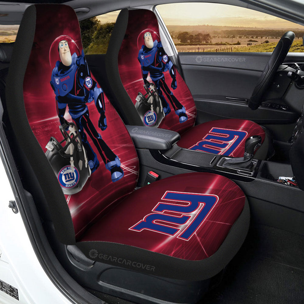 New York Giants Car Seat Covers Buzz Lightyear Car Accessories For Fan - Gearcarcover - 2
