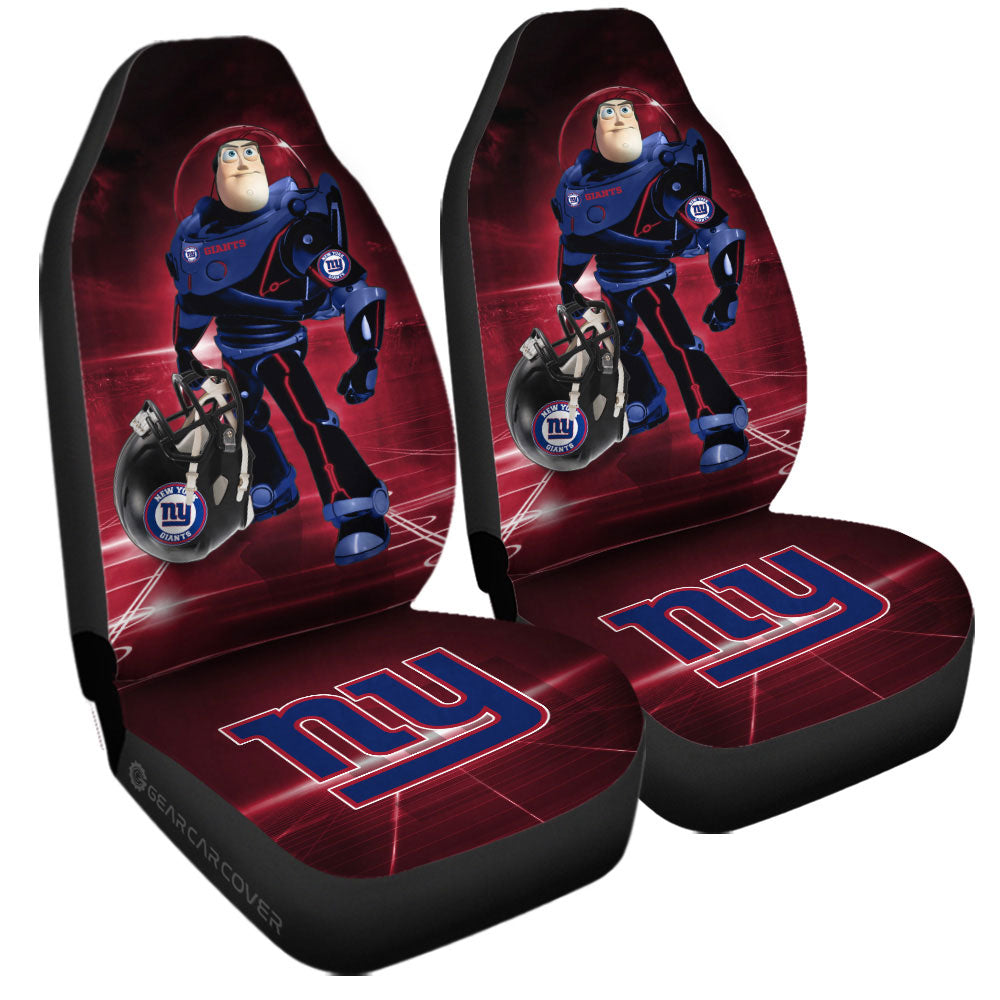 New York Giants Car Seat Covers Buzz Lightyear Car Accessories For Fan - Gearcarcover - 3