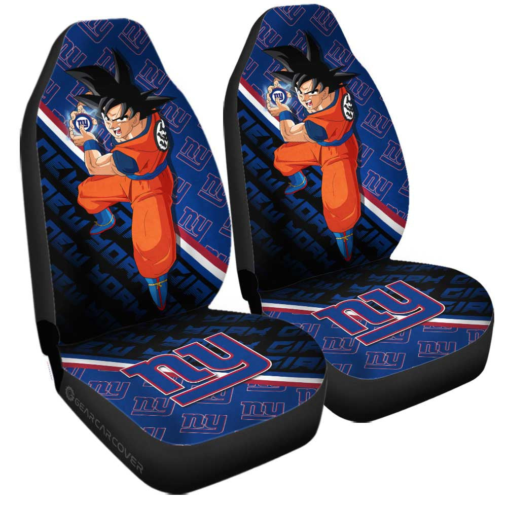 New York Giants Car Seat Covers Goku Car Accessories For Fans - Gearcarcover - 3