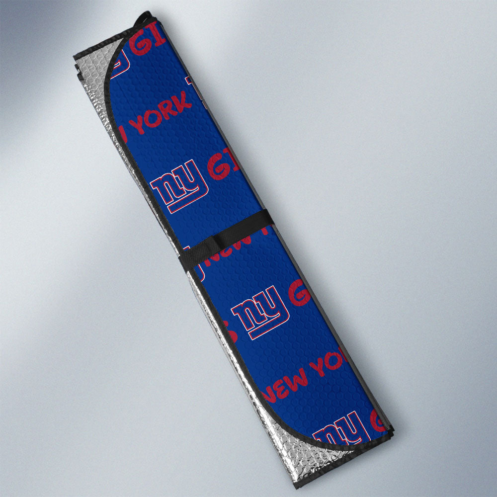 New York Giants Car Sunshade Sporty Team Collection - Gearcarcover - 3