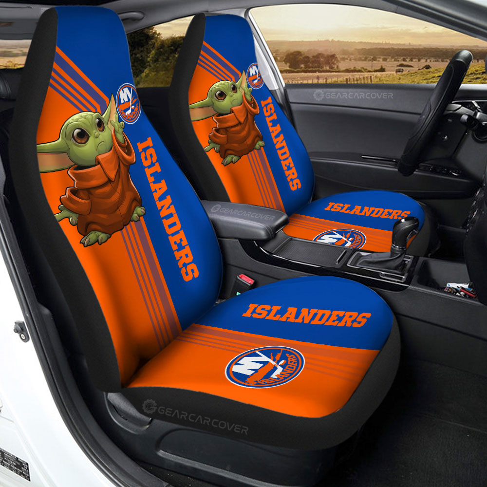 New York Islanders Car Seat Covers Baby Yoda Car Accessories - Gearcarcover - 3