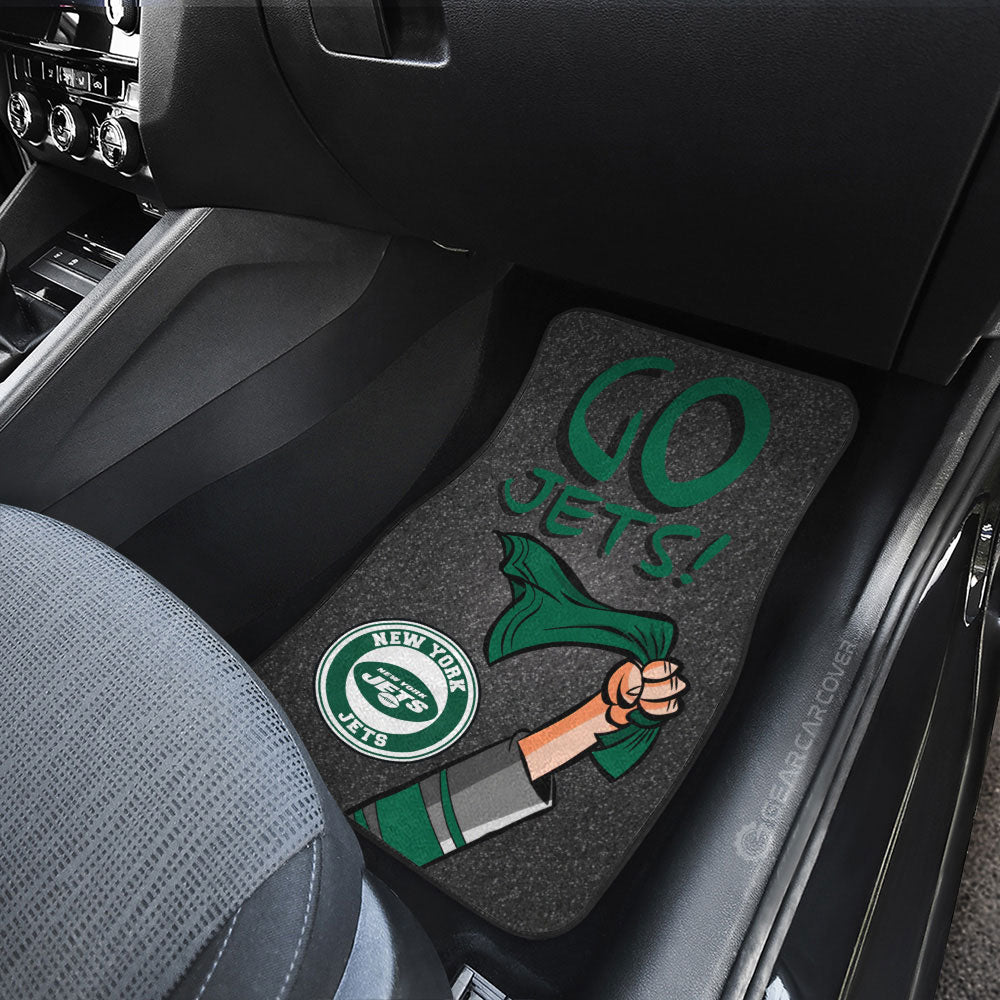 New York Jets Car Floor Mats Custom Car Accessories - Gearcarcover - 3