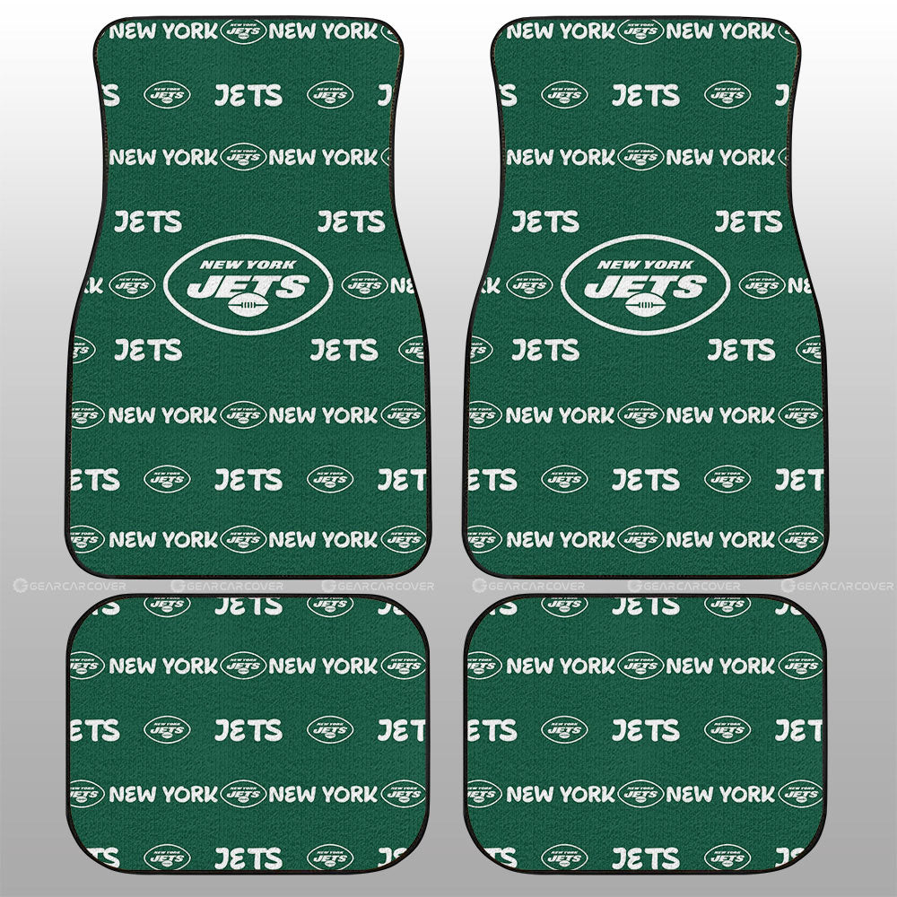 New York Jets Car Floor Mats Sporty Team Collection - Gearcarcover - 1