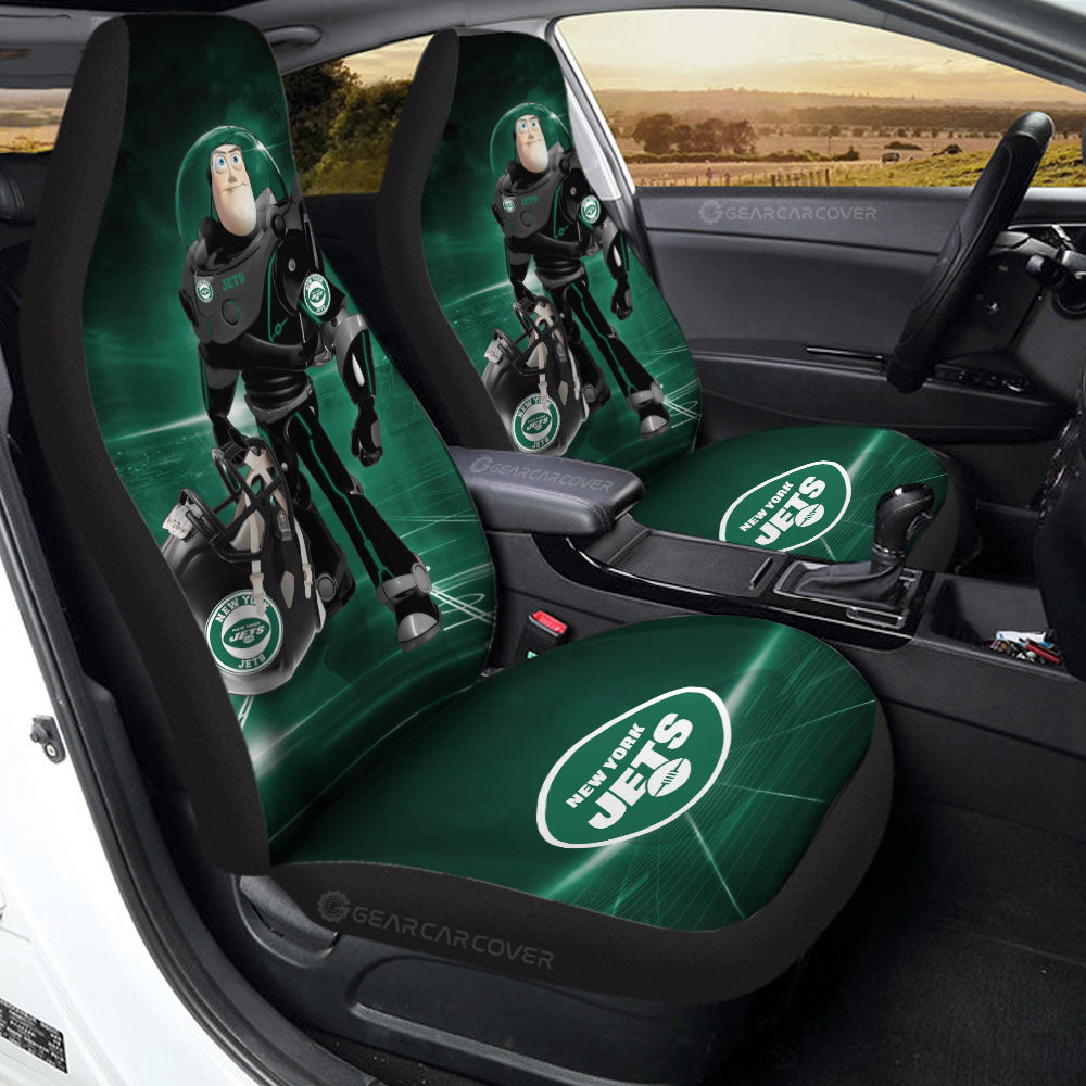 New York Jets Car Seat Covers Buzz Lightyear Car Accessories For Fan - Gearcarcover - 2