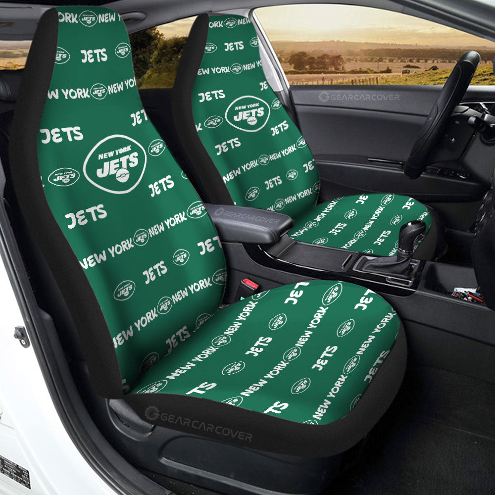 New York Jets Car Seat Covers Sporty Team Collection - Gearcarcover - 2