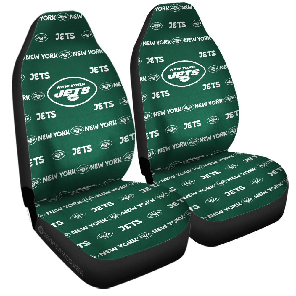 New York Jets Car Seat Covers Sporty Team Collection - Gearcarcover - 3