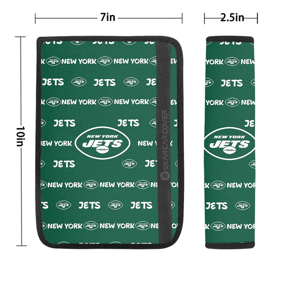New York Jets Seat Belt Covers Sporty Team Collection - Gearcarcover - 1
