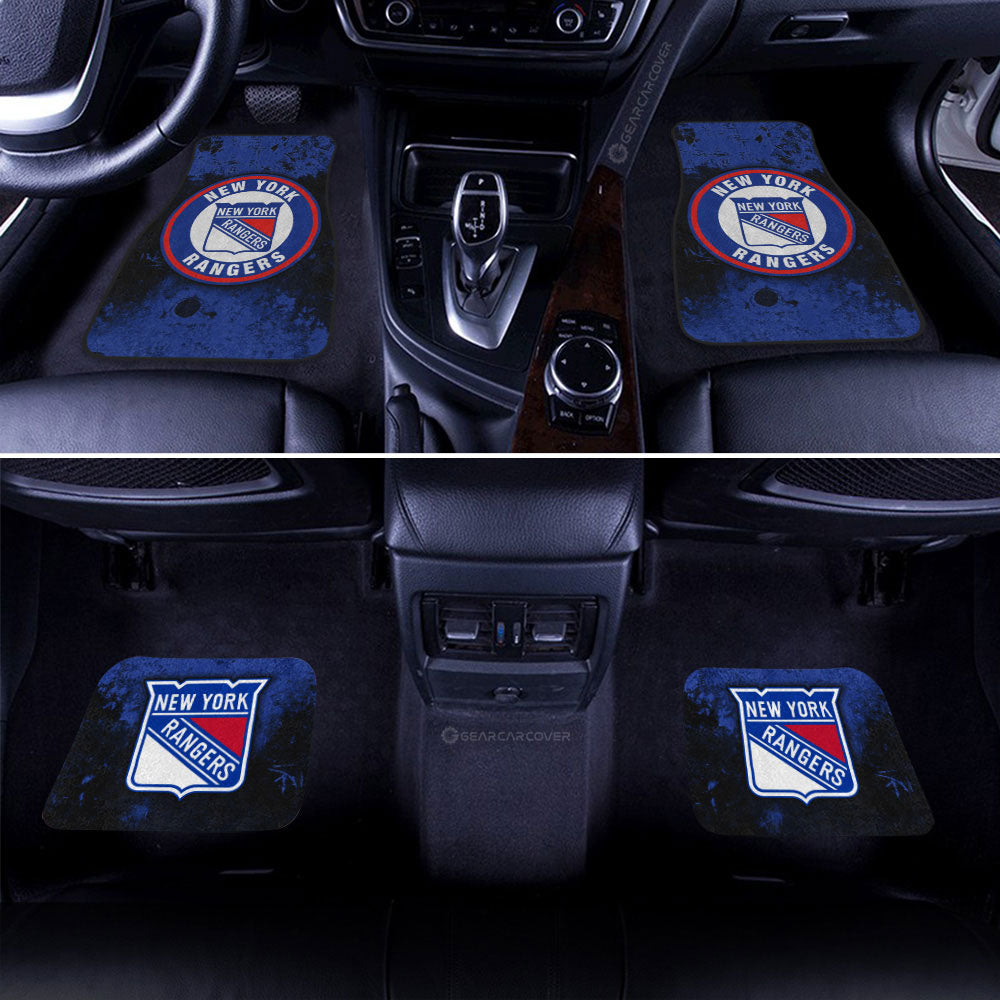 New York Rangers Car Floor Mats Custom Car Accessories - Gearcarcover - 2
