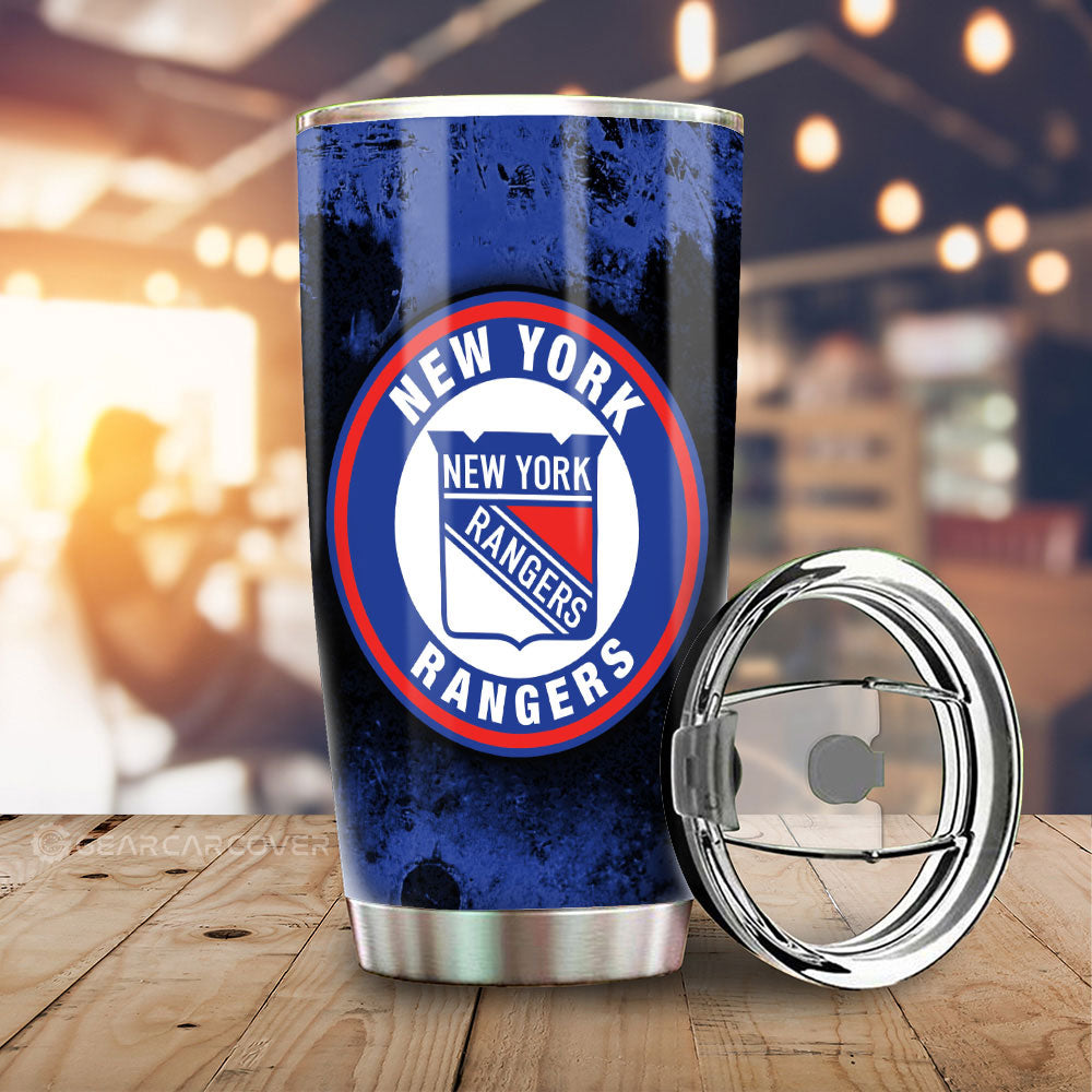 New York Rangers Tumbler Cup Custom Car Accessories - Gearcarcover - 2
