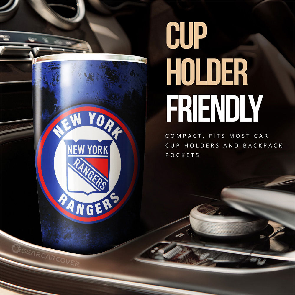 New York Rangers Tumbler Cup Custom Car Accessories - Gearcarcover - 3