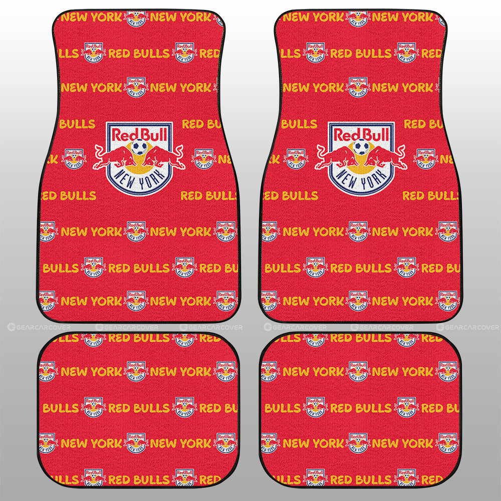New York Red Bulls Car Floor Mats Sporty Team Collection - Gearcarcover - 1